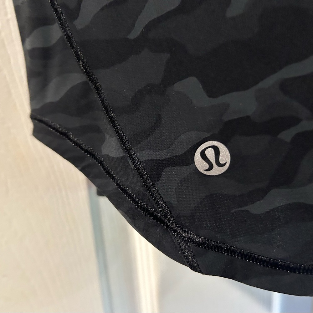 Lululemon Sculpt tank Camo with sheer panels